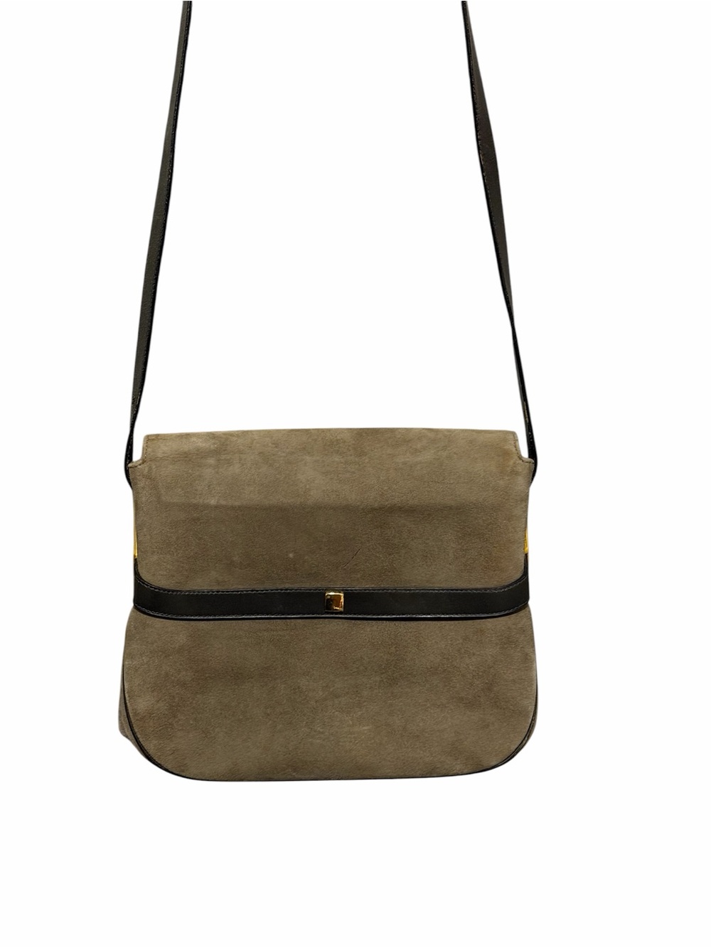 Christian Dior Vintage Suede & Leather Shoulder Bag w/ COA - Picture 8 of 13